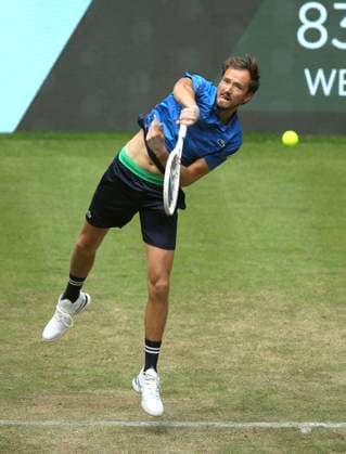 photo Daniil MEDVEDEV RUS Tennis Tournament Terra Wortmann Cup at Gerry Weber Sportpark OWL Arena in Halle Westfalen on Wed 18 06 2025
