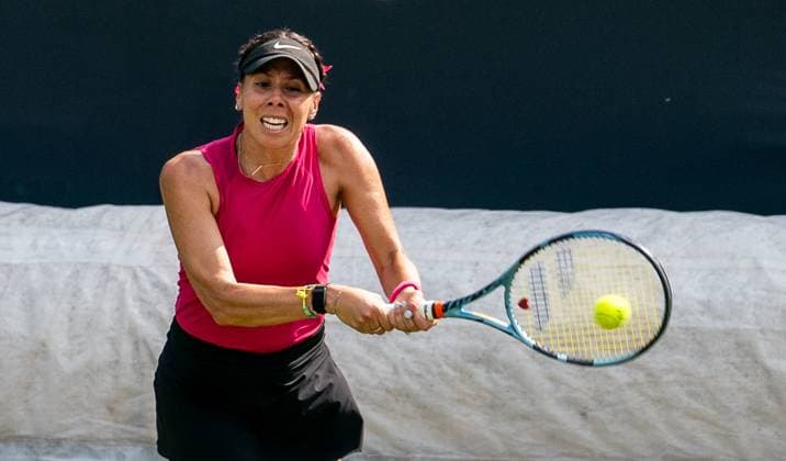 18 06 2025, WTA 500, Tennis, Women, Berlin Tennis Open by Hylo 2025, Berlin, Doubles, 2nd round, Giuliana Olmos Mexico Alexandra Panova Russia Asia Muhammad USA Demi Schuurs Netherlands Giuliana Olmos Mexico Berlin Steffi Graf Stadion Berlin Germany