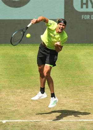 photo Alexander ZVEREV GER Tennis Tournament Terra Wortmann Cup at Gerry Weber Sportpark OWL Arena in Halle Westfalen on Wed 18 06 2025