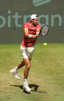 photo of the winner Karen KHACHANOV Tennis Tournament Terra Wortmann Cup at Gerry Weber Sportpark OWL Arena in Halle Westfalen on Wed 18 06 2025
