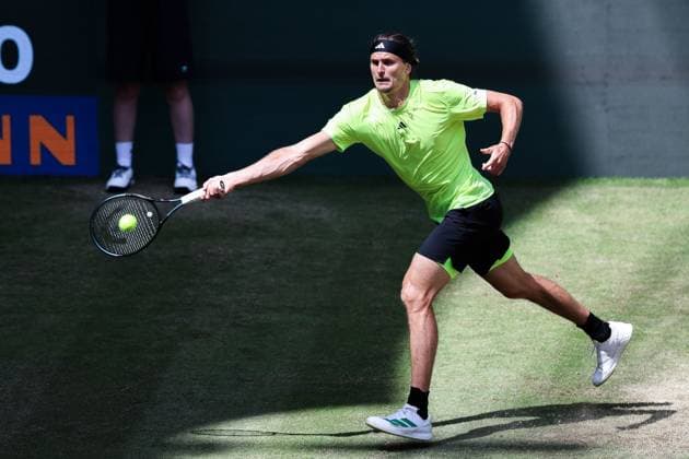 Tennis ATP Tour 500 Terra Wortmann Open 2025 on 18 06 2025 in the OWL ARENA in Halle Westf Alexander Zverev GER xJRx
