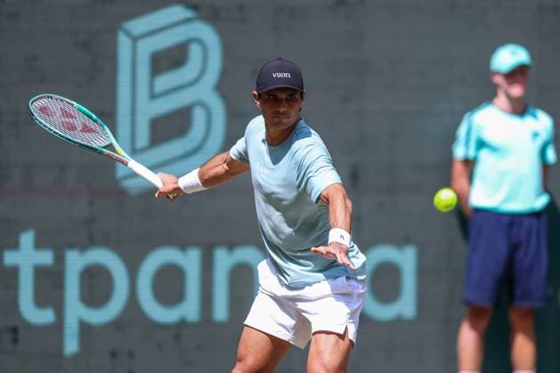 Tennis ATP Tour 500 Terra Wortmann Open 2025 on 18 06 2025 in the OWL ARENA in Halle Westf Marcos Giron USA xJRx