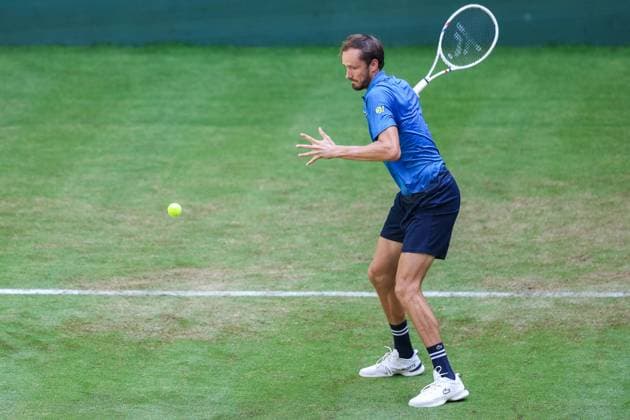 Tennis ATP Tour 500 Terra Wortmann Open 2025 on 18 06 2025 in the OWL ARENA in Halle Westf Daniil Medvedev xJRx