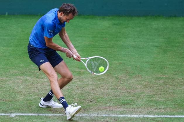 Tennis ATP Tour 500 Terra Wortmann Open 2025 on 18 06 2025 in the OWL ARENA in Halle Westf Daniil Medvedev xJRx