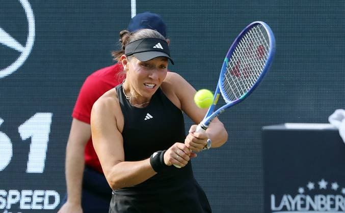 Jessica Pegula USA at Steffi Graf Stadium Sport HYLO Berlin Tennis Open Women on grass 18 06 2025