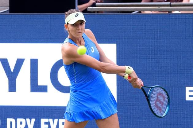 DEU, Berlin Tennis Open, 18 06 2025, Rot Weiss Tennisanlage, Steffi Graf Stadium, Berlin, DEU, Berlin Tennis Open, in the picture Rebeka Masarova SUI nordphotoxGmbHx xEngler nph00076