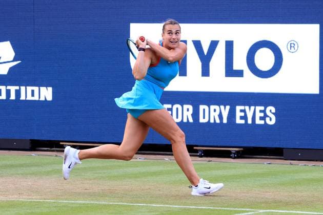 DEU, Berlin Tennis Open, 18 06 2025, Rot Weiss Tennisanlage, Steffi Graf Stadium, Berlin, DEU, Berlin Tennis Open, in the picture Aryna Sabalenka nordphotoxGmbHx xEngler nph00076