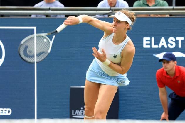 DEU, Berlin Tennis Open, 18 06 2025, Rot Weiss Tennisanlage, Steffi Graf Stadium, Berlin, DEU, Berlin Tennis Open, in the picture Liudmila Samsonova nordphotoxGmbHx xEngler nph00076