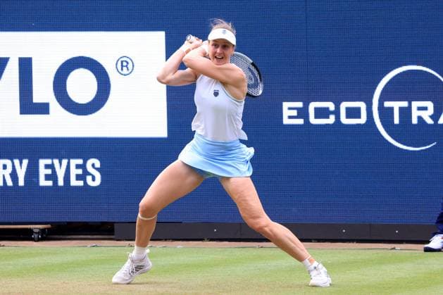 DEU, Berlin Tennis Open, 18 06 2025, Rot Weiss Tennisanlage, Steffi Graf Stadium, Berlin, DEU, Berlin Tennis Open, in the picture Liudmila Samsonova nordphotoxGmbHx xEngler nph00076