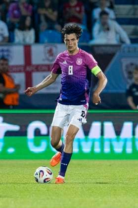 UEFA U21 European Championship Germany England 18 06 2025 Merlin Röhl Germany, 8 at the UEFA U21 European Championship in the match Germany England, on 18 06 2025, Stadion pod Zoborom, Nitra, Slovakia Copyright: xBEAUTIFULxSPORTS Meuselx