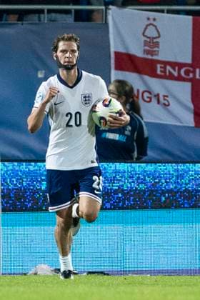 UEFA European Under-21 Championship Germany England 18 06 2025 Alex Scott England, 20 celebrates after scoring during the UEFA European Under-21 Championship Germany England match, on 18 06 2025, Stadion pod Zoborom, Nitra, Slovakia Copyright: xBEAUTIFULxSPORTS Meuselx