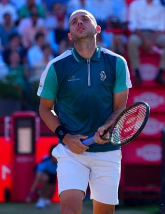 Dan Evans in second round action Queen s Club Championships, Day 10, Queen s Club, West Kensington, London, UK - 18 Jun 2025  Copyright: xJavierxGarcia Shutterstockx 15363350bv