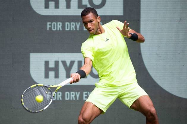 Tennis, ATP tournament in Halle