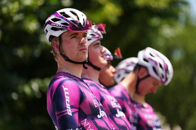 Wiggins Micheal Ben of Hagens Berman Jayco during the stage 5 of the Giro Next Gen 2025, Fiorenzuola d™Arda (Pc) Gavi (Al) 153 km, Italy - Thursday, June 19, 2025. - cycling.  Copyright: xGianxMattiaxD Alberto LaPressex