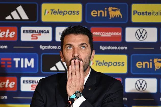 Dc Roma 19 06 2025 - presentazione Commissario Tecnico Nazionale di Calcio foto Domenico Cippitelli Image nella foto: Gianluigi Buffon 