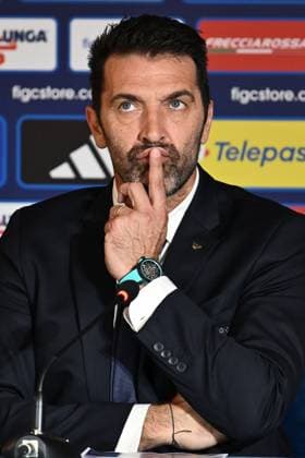 Dc Roma 19 06 2025 - presentazione Commissario Tecnico Nazionale di Calcio foto Domenico Cippitelli Image nella foto: Gianluigi Buffon 