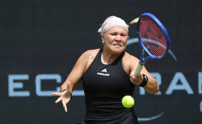 Diana Shnaider RUS at the Steffi Graf Stadium Sport HYLO Berlin Tennis Open Women on grass 19 06 2025