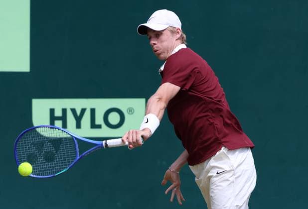 Tennis COURT WORTMANN OPEN, Denis Shapovalov (CAN), Halle, Germany, June 19, 2025. Photo Felice Calabro  Copyright: xFelicexCalabro x xipa-agency.netx xFELICExCALABRO x 0822575319st