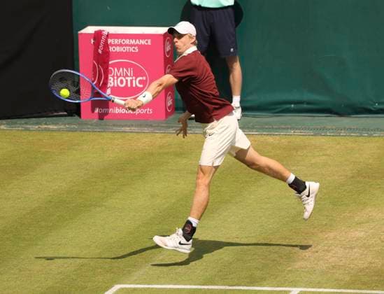 photo Denis SHAPOVALOV CAN Tennis Tournament Terra Wortmann Cup at Gerry Weber Sportpark OWL Arena in Halle Westfalen on Thu 19 06 2025