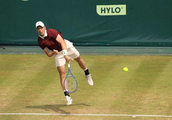 photo Denis SHAPOVALOV CAN Tennis Tournament Terra Wortmann Cup at Gerry Weber Sportpark OWL Arena in Halle Westfalen on Thu 19 06 2025