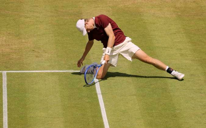 photo Denis SHAPOVALOV CAN Tennis Tournament Terra Wortmann Cup at Gerry Weber Sportpark OWL Arena in Halle Westfalen on Thu 19 06 2025