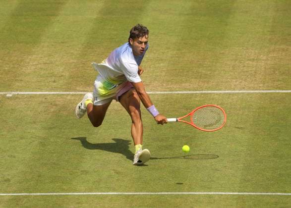 photo Flavio COBOLLI ITA Tennis Tournament Terra Wortmann Cup at Gerry Weber Sportpark OWL Arena in Halle Westfalen on Thu 19 06 2025