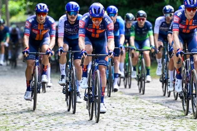 Baloise Belgium Tour 2025 Stage 2 PUTTE, BELGIUM - JUNE 19 : Roosen Timo (NED) of Team Picnic PostNL in action during stage 2 of the 94th edition of Baloise Tour of Belgium an UCI ProSeries 2.Pro cycling road race stage for Men Elite of 194.6 km with start in Beringen and finish in Putte on June 19, 2025 in Putte, Belgium, 19 06 2025 ( Motordriver Guy De Vuyst - Putte Belgium  Copyright: xNicoxVereeckenx