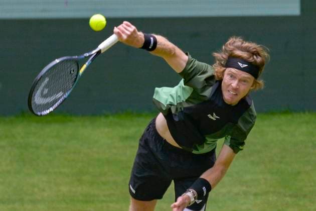 Andrei Andreyevich Rublev 19 06 2025 Tennis TERRA WORTMANN OPEN ATP 500, OWL ARENA, TERRA WORTMANN OPEN, Copyright: xpepphotox xPeterxEppingerx pep00321, pep_20250619_hm_65834