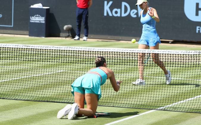 Aryna Sabalenka BLR vs Rebeka Masarova SUI at the Steffi Graf Stadium Sport HYLO Berlin Tennis Open Women on grass 19 06 2025