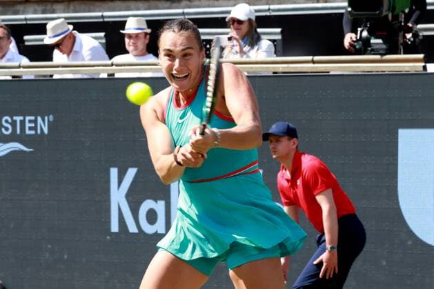 DEU, Berlin Tennis Open, 19 06 2025, Rot Weiss Tennisanlage, Steffi Graf Stadium, Berlin, DEU, Berlin Tennis Open, in the picture Aryna Sabalenka nordphotoxGmbHx xEngler nph00076