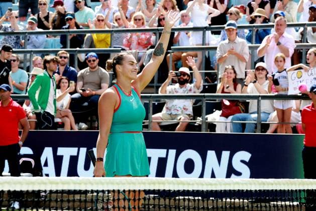 DEU, Berlin Tennis Open, 19 06 2025, Rot Weiss Tennisanlage, Steffi Graf Stadium, Berlin, DEU, Berlin Tennis Open, in the picture Aryna Sabalenka nordphotoxGmbHx xEngler nph00076