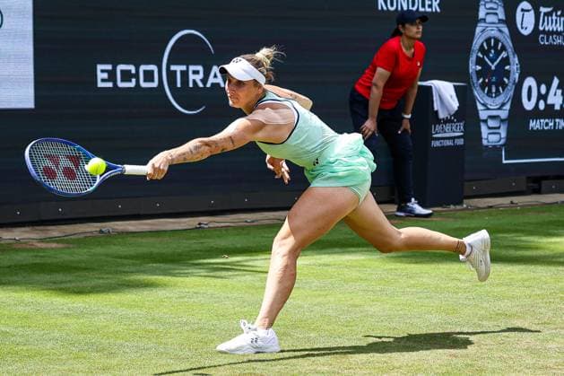 Marketa VONDROUSOVA CZE, Berlin Tennis Open by HYLO 2025, Berlin, LTTC Rot Weiß , 19 06 2025, Copyright: xClaudioxGärtnerx