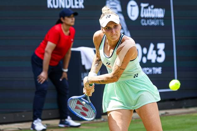 Marketa VONDROUSOVA CZE, Berlin Tennis Open by HYLO 2025, Berlin, LTTC Rot Weiß , 19 06 2025, Copyright: xClaudioxGärtnerx
