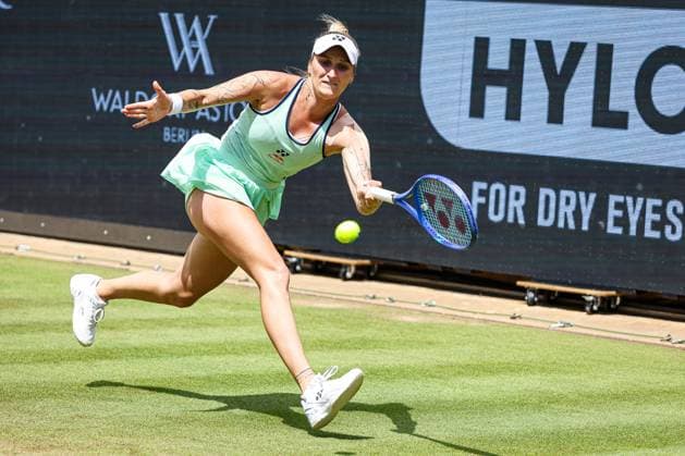 Marketa VONDROUSOVA CZE, Berlin Tennis Open by HYLO 2025, Berlin, LTTC Rot Weiß , 19 06 2025, Copyright: xClaudioxGärtnerx