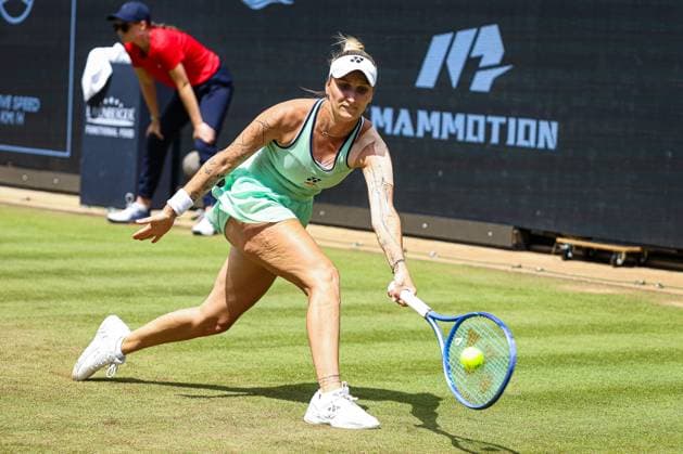 Marketa VONDROUSOVA CZE, Berlin Tennis Open by HYLO 2025, Berlin, LTTC Rot Weiß , 19 06 2025, Copyright: xClaudioxGärtnerx