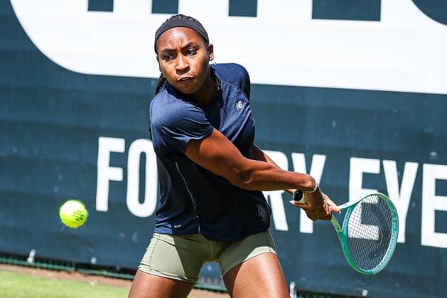 Coco Gauff USA during training and warm up, Berlin Tennis Open by HYLO 2025, Berlin, LTTC Rot Weiß , 19 06 2025, Copyright: xClaudioxGärtnerx