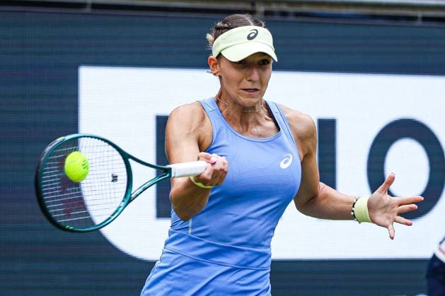Rebeka Masarova SUI, Berlin Tennis Open by HYLO 2025, Berlin, LTTC Rot Weiß , 19 06 2025, Copyright: xClaudioxGärtnerx