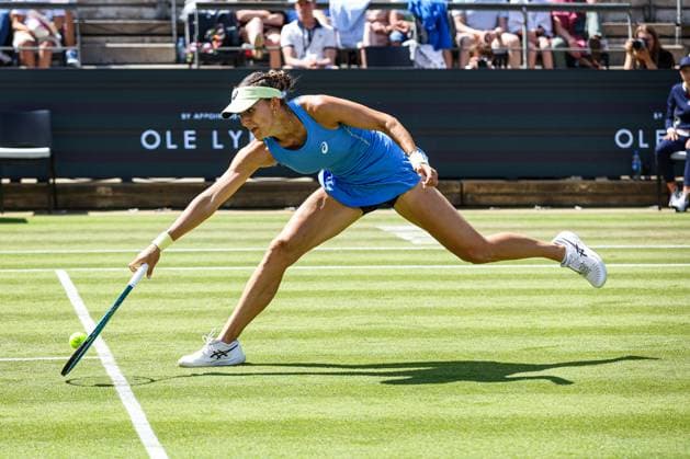 Rebeka Masarova SUI, Berlin Tennis Open by HYLO 2025, Berlin, LTTC Rot Weiß , 19 06 2025, Copyright: xClaudioxGärtnerx