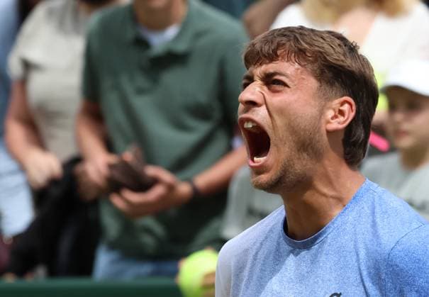 Halle, Germany: Tennis TERRA WORTMANN OPEN, Flavio Cobolli (ITA), Halle, Germany, June 19, 2025. Photo TERRA WORTMANN OPEN 2025  - ZUMAp169 0822581544st Copyright: xFelicexCalabrox