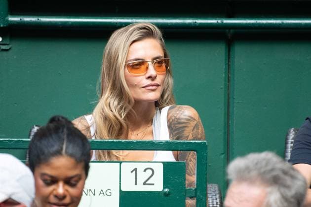 Actress Sophia THOMALLA, girlfriend of Alexander Zverev Tennis Terra Wortmann Open 2025 on 18 06 2025 in the OWL Arena Halle Westfalen, Germany Â