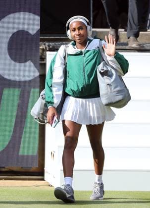 Coco Gauff USA at Steffi Graf Stadium Sport HYLO Berlin Tennis Open Women on grass 19 06 2025