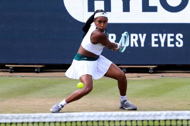DEU, Berlin Tennis Open, 19 06 2025, Rot Weiss Tennisanlage, Steffi Graf Stadium, Berlin, DEU, Berlin Tennis Open, in the picture Coco Gauff USA nordphotoxGmbHx xEngler nph00076