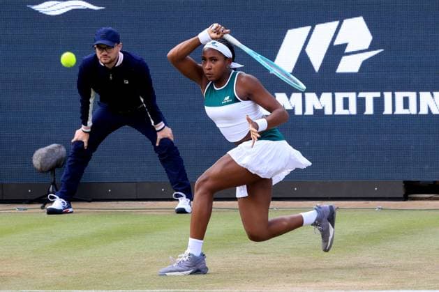 DEU, Berlin Tennis Open, 19 06 2025, Rot Weiss Tennisanlage, Steffi Graf Stadium, Berlin, DEU, Berlin Tennis Open, in the picture Coco Gauff USA nordphotoxGmbHx xEngler nph00076