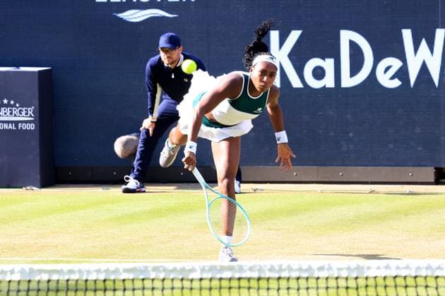 DEU, Berlin Tennis Open, 19 06 2025, Rot Weiss Tennisanlage, Steffi Graf Stadium, Berlin, DEU, Berlin Tennis Open, in the picture Coco Gauff USA nordphotoxGmbHx xEngler nph00076