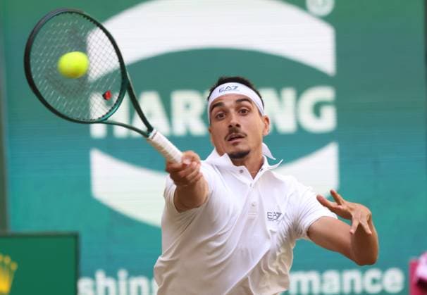 Tennis TERRA WORTMANN OPEN, Lorenzo Sonego (ITA), Halle, Germany, June 19, 2025. Photo Felice Calabro  Copyright: xFelicexCalabro x xipa-agency.netx xFELICExCALABRO x 0822592148st