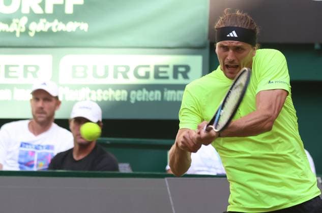 Tennis COURT WORTMANN OPEN, Alexander Zverev (GER), Halle, Germany, June 19, 2025. Photo Felice Calabro  Copyright: xFelicexCalabro x xipa-agency.netx xFELICExCALABRO x 0822592277st