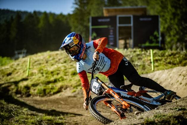 Whoop Mountainbike Downhill Worldcup Val di Sole BLEWITT Jess CUBE FACTORY RACINGat Whoop Mountainbike Downhill Worldcup Val di Sole, 19 06 2025,in , photo Sebastian Sternemann