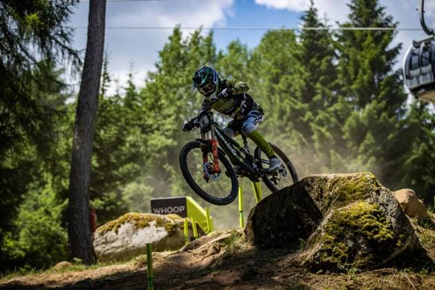 Whoop Mountainbike Downhill Worldcup Val di Sole HART Danny NORCO RACE DIVISIONat Whoop Mountainbike Downhill Worldcup Val di Sole, 19 06 2025,in , photo Sebastian Sternemann