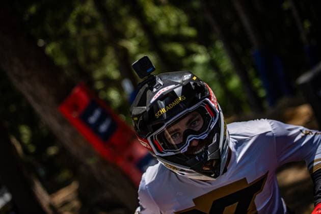 Whoop Mountainbike Downhill Worldcup Val di Sole KOLB Andreas YT MOBat Whoop Mountainbike Downhill Worldcup Val di Sole, 19 06 2025,in , photo Sebastian Sternemann
