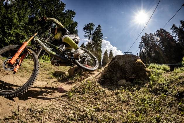 Whoop Mountainbike Downhill Worldcup Val di Sole HART Danny NORCO RACE DIVISIONat Whoop Mountainbike Downhill Worldcup Val di Sole, 19 06 2025,in , photo Sebastian Sternemann